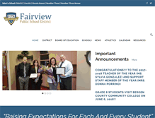Tablet Screenshot of fairviewps.org